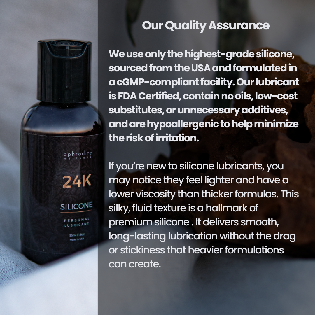 24K Silicone Personal Lubricant